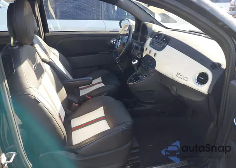 2012 Fiat 500 Lounge из США, поврежденный, VIN 3C3CFFCR5CT287694